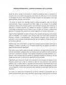 PERSONA-PERSONALIDAD... HUMANO-HUMANIDAD, AHÍ LA CUESTION