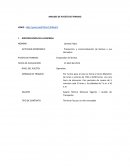 ANALISIS DE PUESTO DE TRABAJO