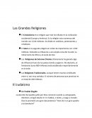 LAS GRANDES RELIGIONES