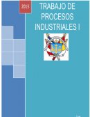 Procesos Industriales. Cuestionario 1