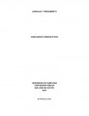 LENGUAJE Y PENSAMIENTO HABILIDADES COMUNICATIVAS