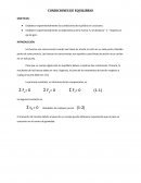 CONDICIONES DE EQUILIBRIO OBJETIVOS