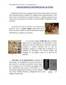 ANTECEDENTES DE LA ETICA