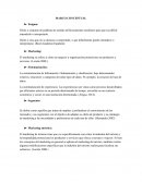 MARCO CONCEPTUAL El marketing se refiere a cómo un negoci