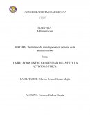 LA RELACION ENTRE LA OBESIDAD INFANTIL Y LA ACTIVIDAD FISICA