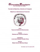 Análisis de Desviaciones