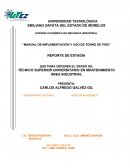 Manual de uso y mantenimiento de torno paralelo