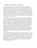 Tapanco tradicional indigena