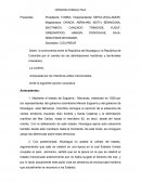 Conflicto internacional República de Nicaragua