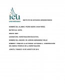 CONSTRUCCIÓN DEL MARCO TEORICO DE LA INVESTIGACIÓN.