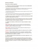 Ejercicios de asimilación Desarrolla las cuestiones siguientes