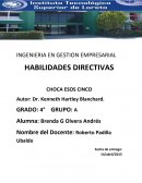 HABILIDADES DIRECTIVAS CHOCA ESOS CINCO