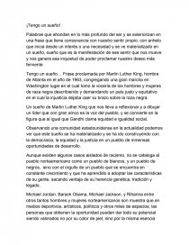 Tengo un sueño. Página 1