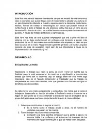 Lectura de Análisis Gung Ho. Página 1
