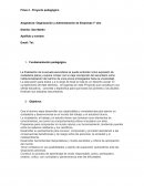 Fines 2 - Proyecto pedagógico