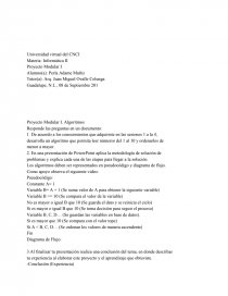 Informatica 2 -. De acuerdo a los conocimientos que adquiriste en las sesiones 1 a la 4. Página 1