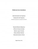 Evaluacion de proyectos