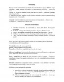 Marketing Global. Proceso de marketing