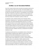 Ensayo Luz sin Gravedad