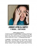 PERDIÓ USTED EL RAPTO?