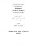 Decisiones de financiamiento y de politicas de dividendos