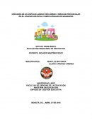 Proyecto de inversion espacio ludico