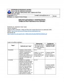 ANÁLISIS AXIOLÓGICO Y DEONTOLÓGICO CODIGO DE ETICA PUBLICITARIO DE EL SALVADOR