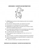 Adivinanza y acertijos matematicos