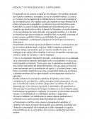 Ciencia y su finalñidad en el capitalismo