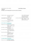 Metodología Lean Six Sigma aplicada a los procesos de Recursos Humanos