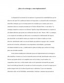 ¿Qué es la estrategia y como implementarla?