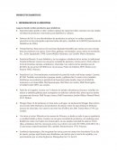 PRODUCTOS DIABETICOS 1. INFORMACION DE LA INDUSTRIA