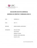 GERENCIA DE CRÉDITOS Y COBRANZAS 2014-IV CASO : CAMPOSOL S.A.