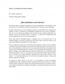 Ensayo "La tragedia de los bienes comunes"