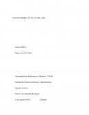 ENSAYO SOBRE LA LEY 1314 DEL 2009