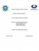 ENSAYO DEL PROYECTO DE AVIONES DE PAPEL