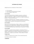 Actividades del vendedor. Obligaciones de los vendedores en distintos ámbitos