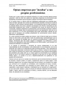 Optan empresas por 'incubar' a sus propios profesionistas