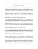 Ley general del agua