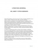 Del Amor Y Otros Demonios.