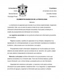 ELEMENTOS BASICOS DE LA PSICOLOGIA