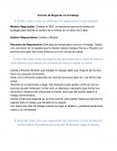 Formas de negociar en el trabajo