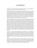 EL ALQUIMISTA es una novela escrita por el brasilero Paulo Coelho