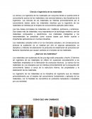Ciencia e ingenieria de los materiales