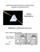 Actividad Experimental Ley de la reflexión de la luz.