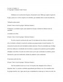 Estábamos en la recolección del grano, del preciado cereal