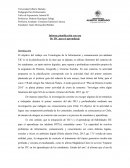 Informe planificación con uso De TIC para el aprendizaje