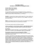 Unidad 1 actividad 3 sociologia