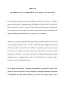 Articulo "Escrituras de los niños"