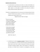 Biografia de Isidoro Tadeo Cruz